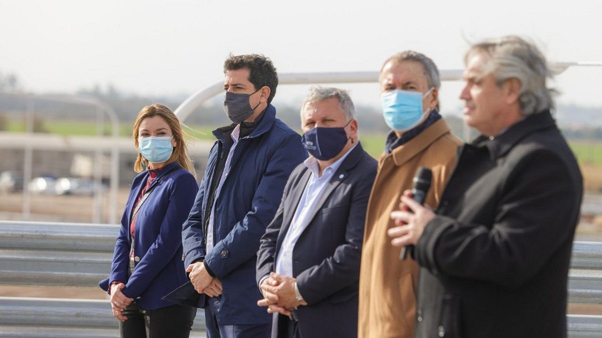 Alberto Fernández y Juan Schiaretti