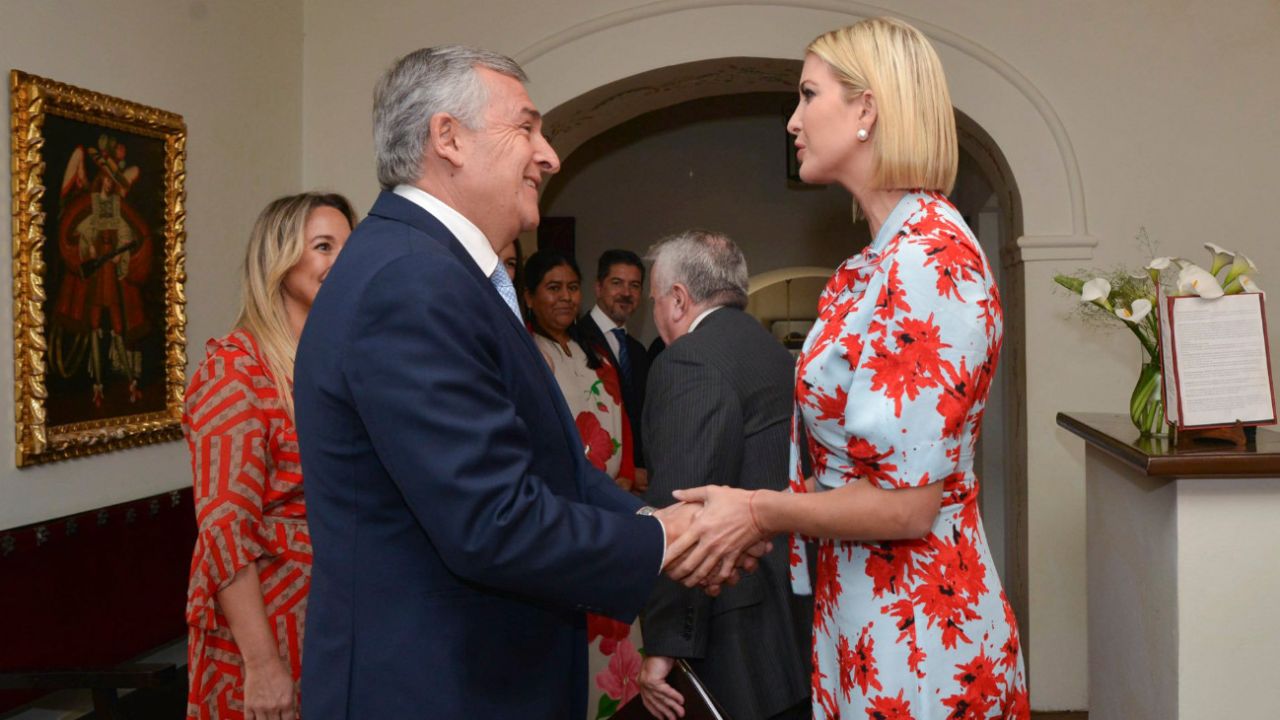 Gerardo Morales e Ivanka Trump