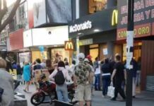 Ataque antivacunas a un McDonald's en Quilmes