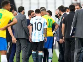 Partido Argentina-Brasil suspendido