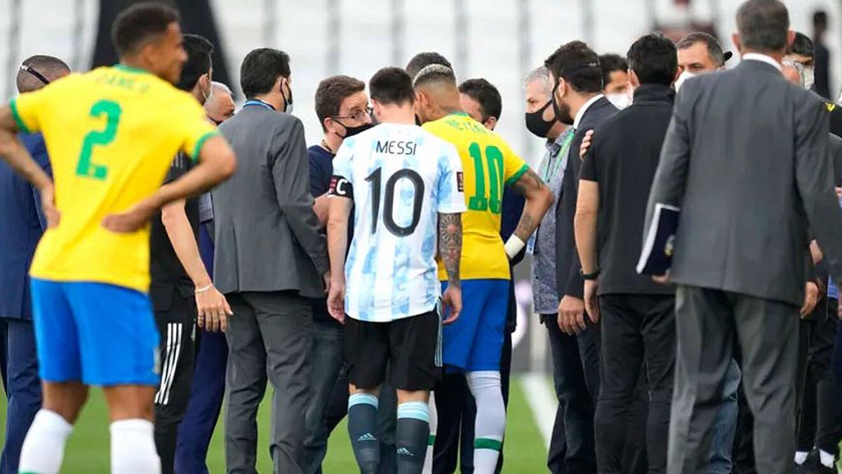 Partido Argentina-Brasil suspendido