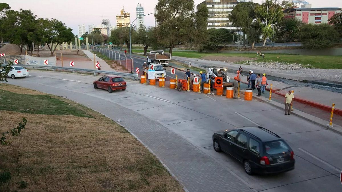 Acceso al Bulevar Las Heras