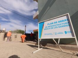Obras de urbanización en Las Magdalenas