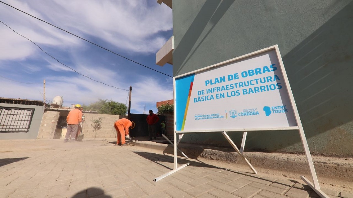 Obras de urbanización en Las Magdalenas