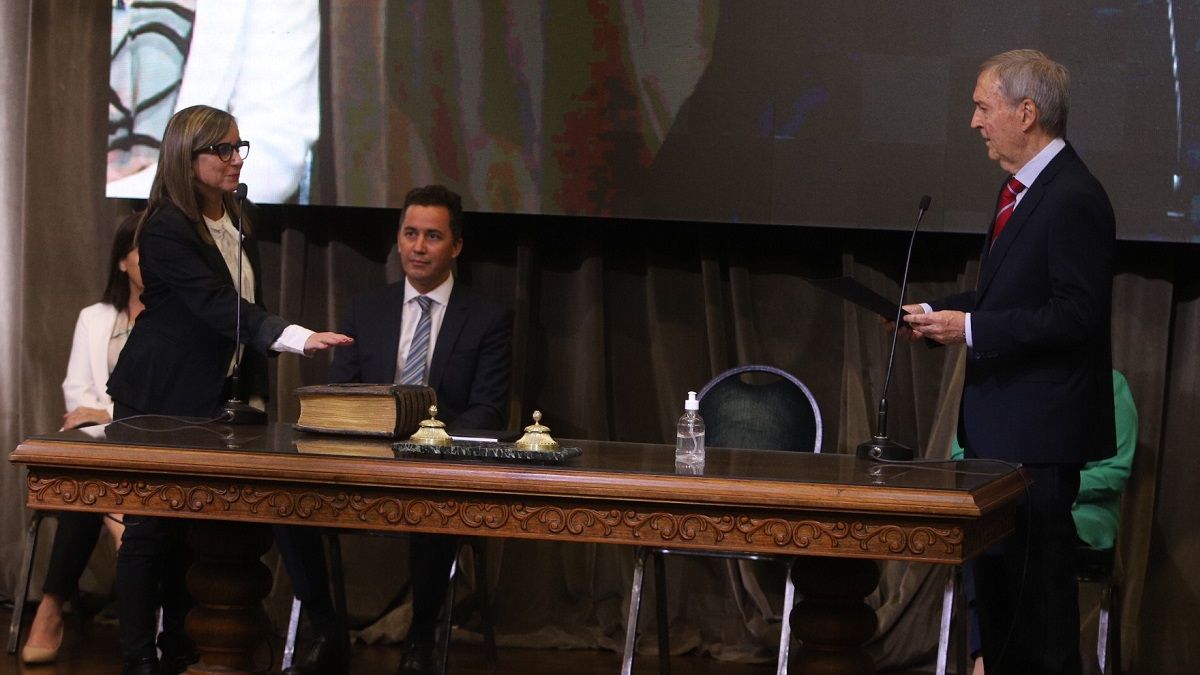 Asunción de Gabriela Barbás como ministra de Salud