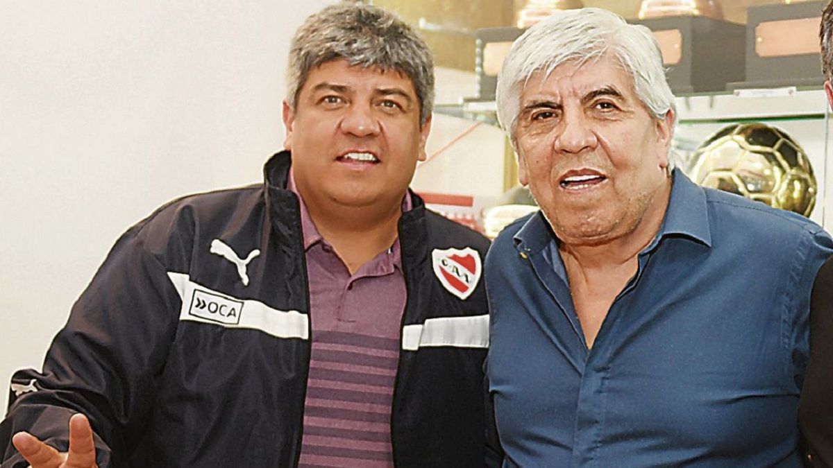 Hugo y Pablo Moyano