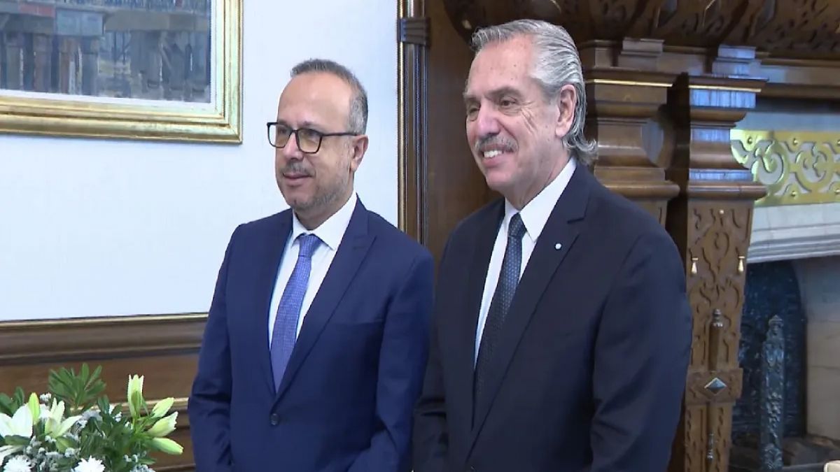 Alberto Fernández y Antonio Ararce