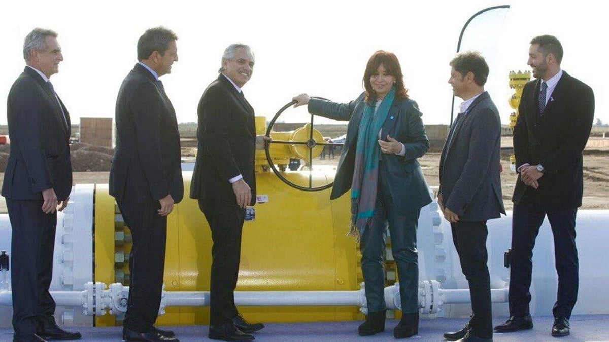 Inauguración del Gasoducto Néstor Kirchner