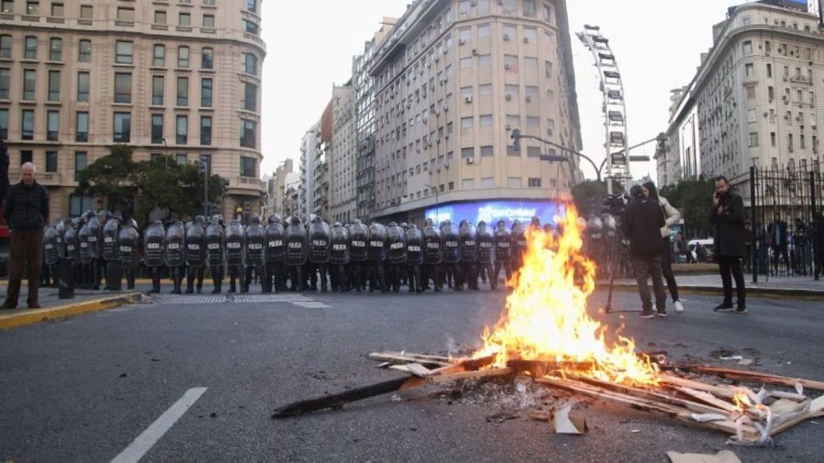 Represión en Buenos Aires