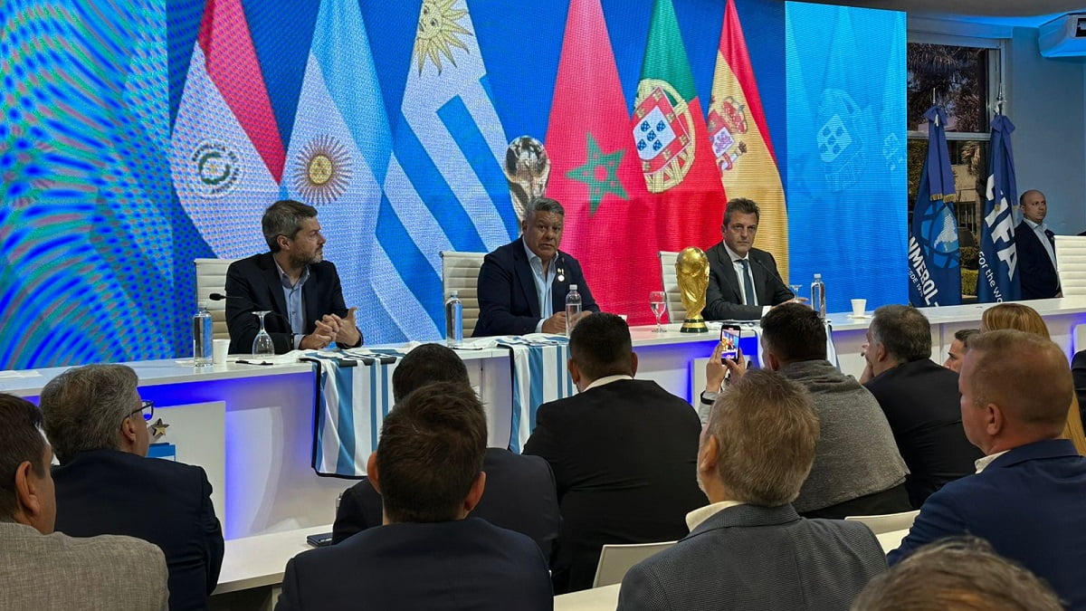 Conferencia de la AFA por el mundial 2030
