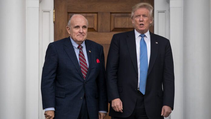 Trump y Giuliani