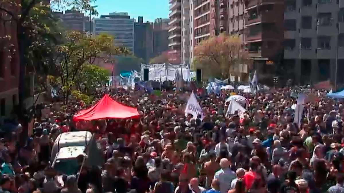 Marcha Federal Universitaria en Córdoba
