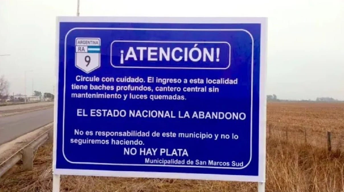 Cartel en San Marcos Sud