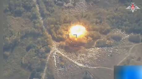 VIDEO: Misil balístico ruso Iskander-M destroza un lanzamisiles HIMARS