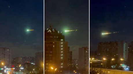 VIDEO: Captan un objeto brillante y misterioso sobrevolando el cielo de Moscú