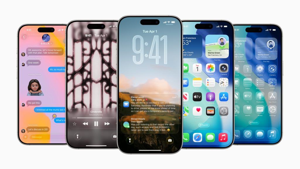 iOS 26.1 te permitirá ajustar la transparencia de Liquid Glass de forma fácil