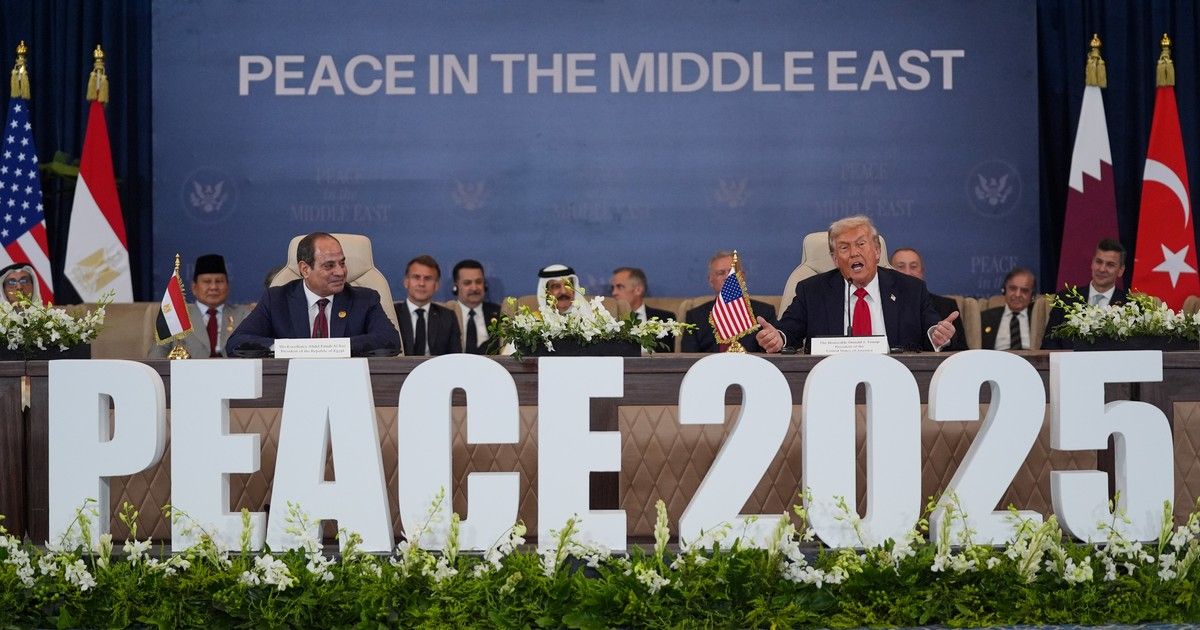 La foto de la paz: un Donald Trump victorioso con un acuerdo que aún encierra dudas sobre Gaza e Israel