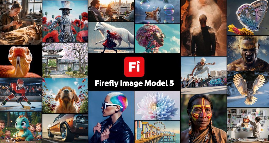 Adobe lleva Firefly a otro nivel: mejor generación de imágenes y nuevos chatbots que editan por ti en Express y Photoshop