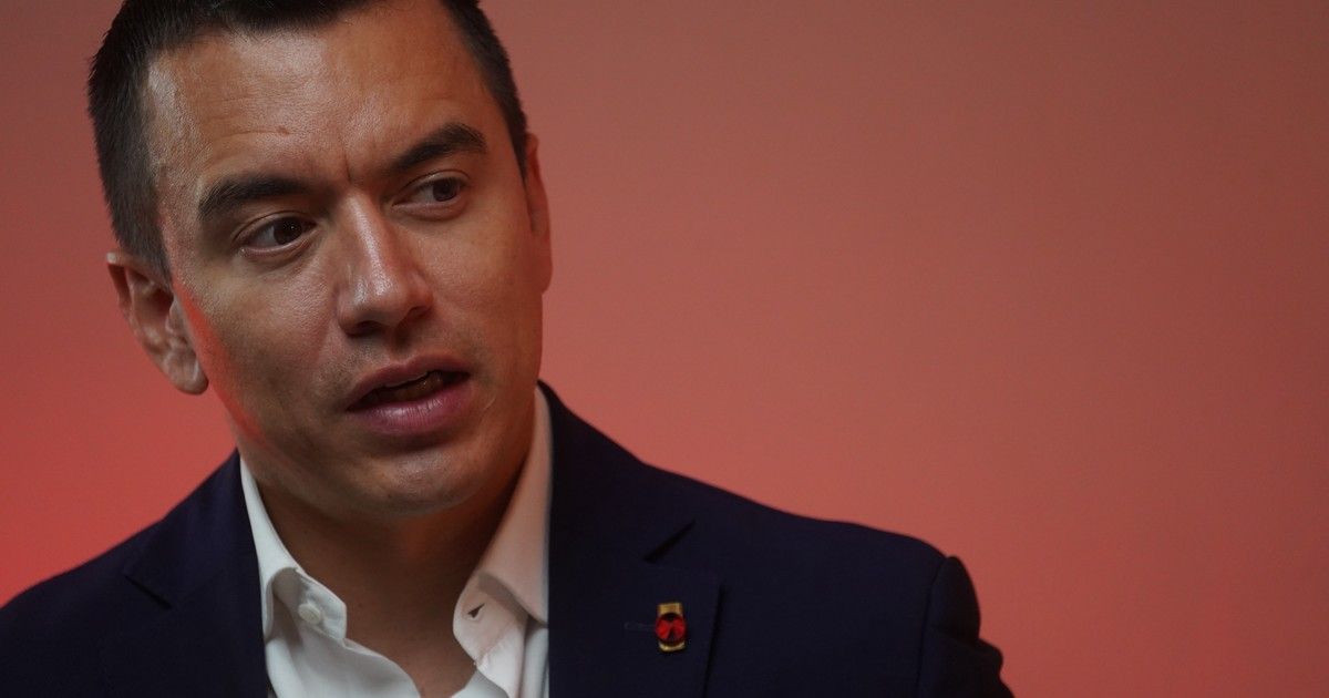Denuncian un intento de asesinato del presidente de Ecuador, Daniel Noboa: fue atacada su comitiva