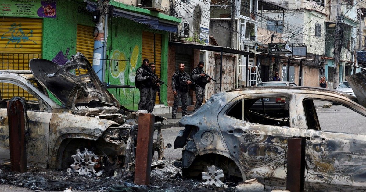 Qué pasa en Río de Janeiro EN VIVO: más de 60 muertos en una ola de violencia narco en las favelas