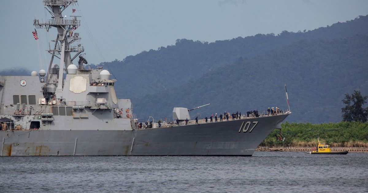 Tensión en el Caribe: el buque de guerra de Estados Unidos llega a Trinidad y Tobago, frente a Venezuela