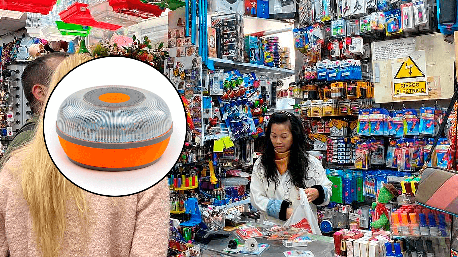 La baliza de emergencia V16 disponible en Aldi
