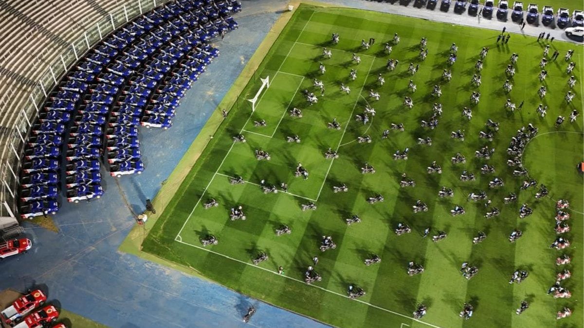 Entrega de equipamientos para la Policía de Córdoba