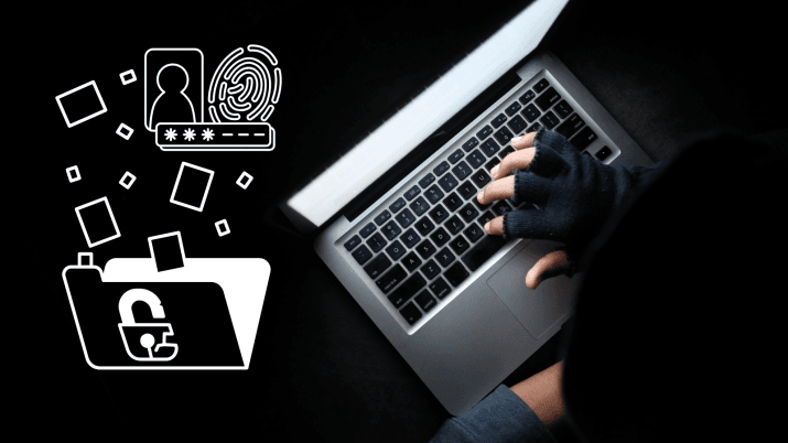 imagen de hombre en ordenador representando a un hacker