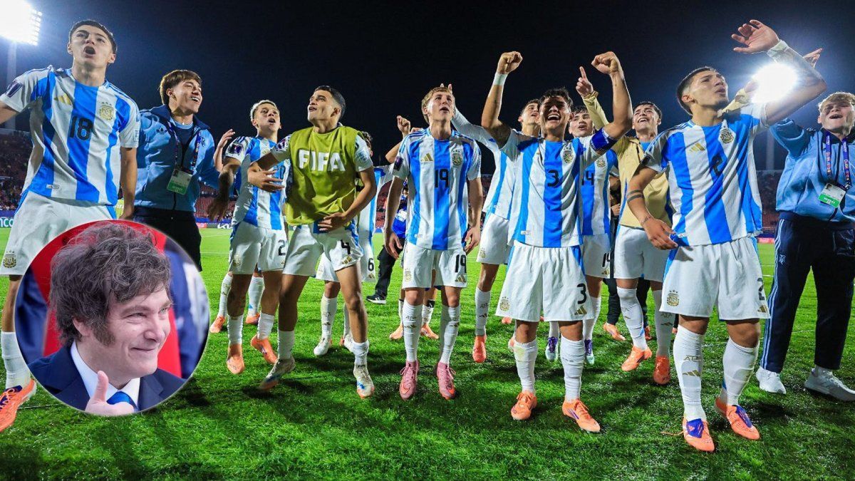 Pese a sus críticas a la AFA, Javier Milei asistiría a la final del Mundial Sub-20 de Chile
