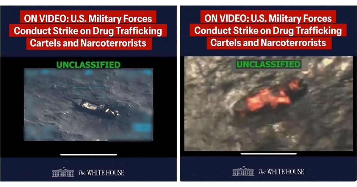 Estados Unidos repatriará a  Colombia y Ecuador a dos sobrevivientes del supuesto "narcosubmarino" atacado en el Caribe
