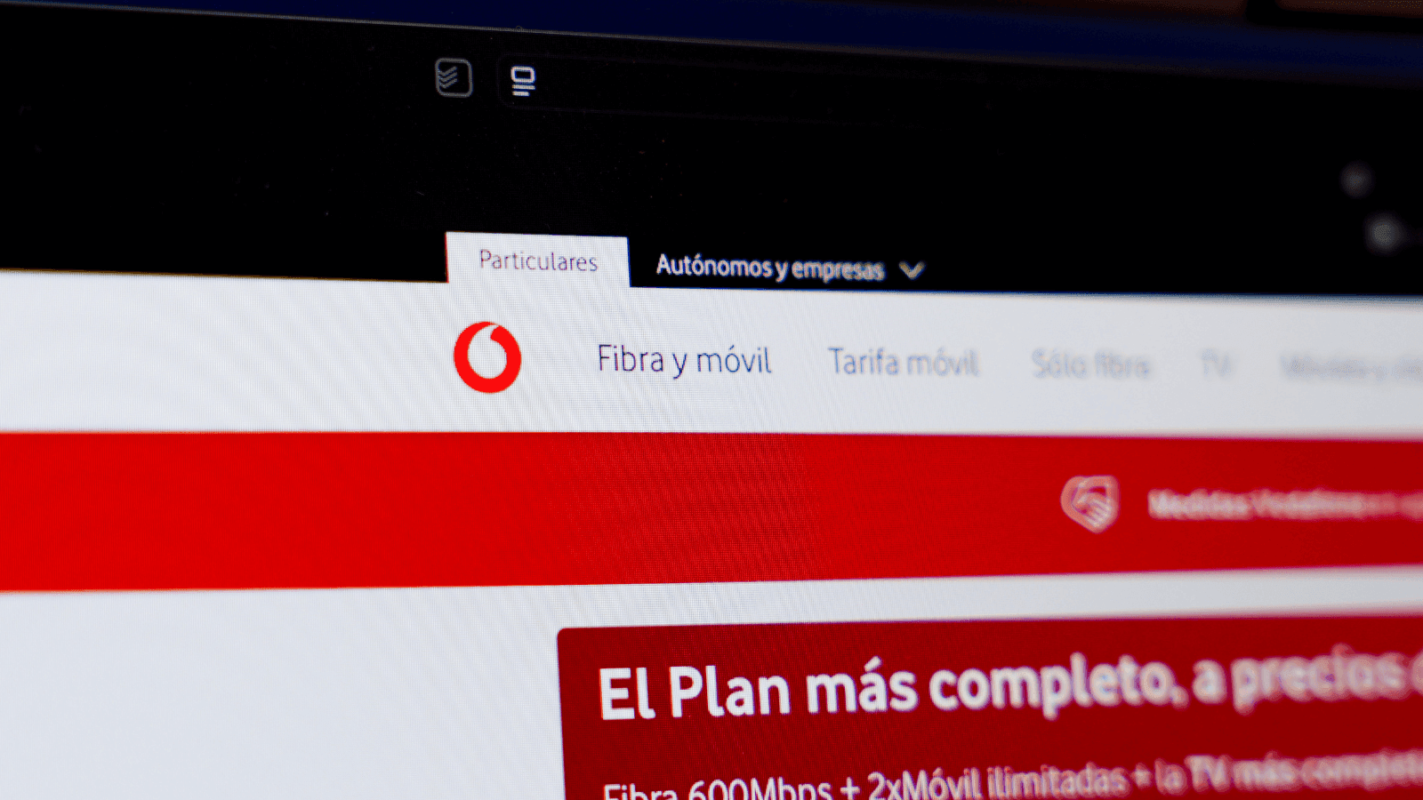 Imagen de las condiciones de Vodafone
