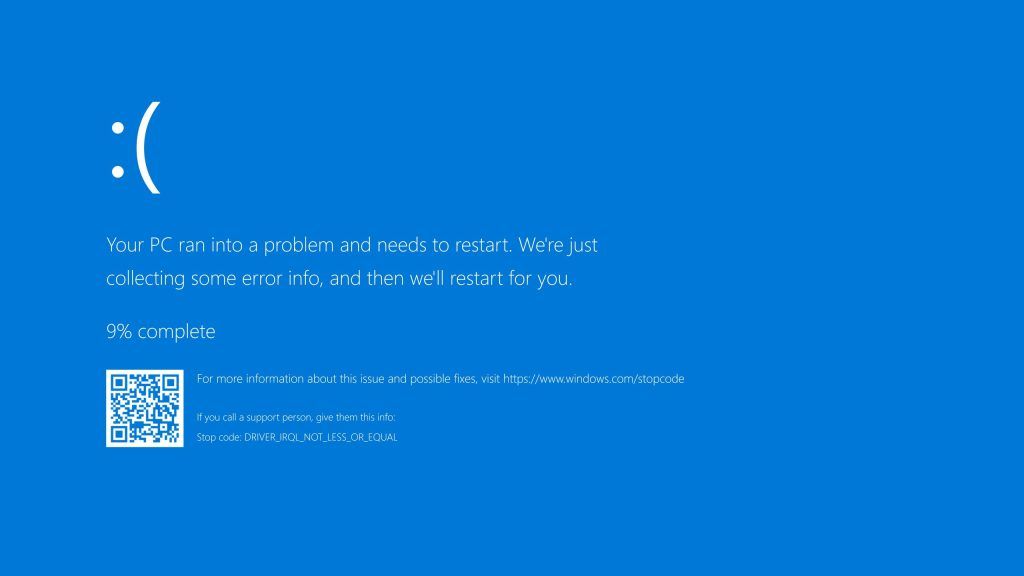 Pantalla Azul Windows 11