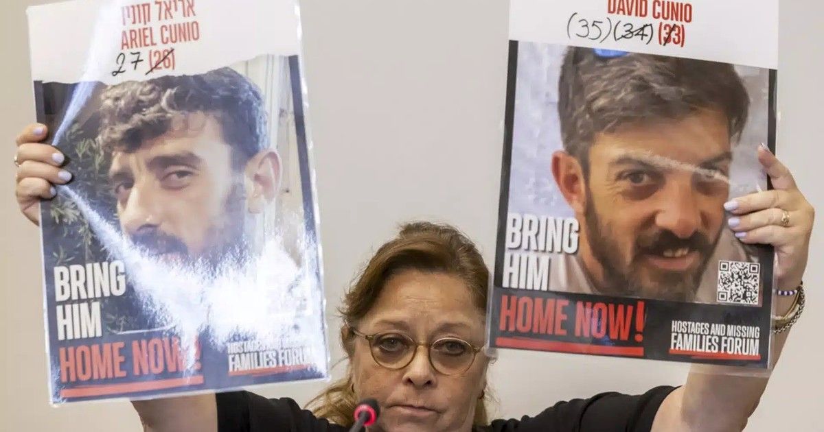 La guerra Israel-Hamas: Silvia Cunio, la madre argentina de rehenes israelíes se aferra a la esperanza tras dos años de calvario