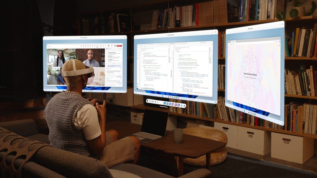 Windows 11 copia una de las mejores funciones del Apple Vision Pro, con ayuda de Meta