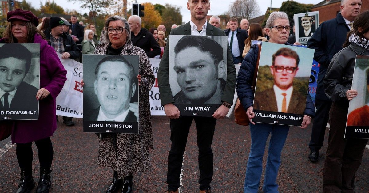 Bloody sunday: medio siglo después absolvieron al "Soldado F" por la masacre del Domingo Sangriento en Irlanda del Norte