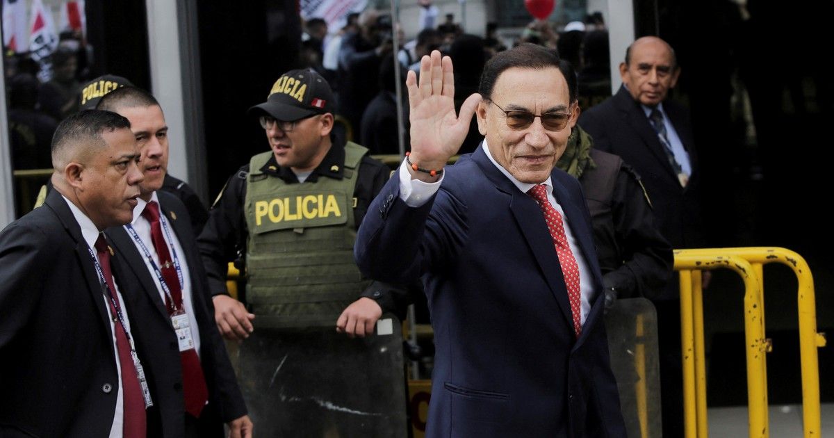 Condenan al ex presidente de Perú Martín Vizcarra a 14 años de prisión por recibir sobornos