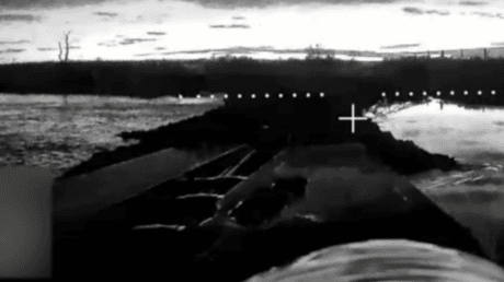 VIDEO: Fuerzas rusas vuelan un punto de paso en una zona clave de combates