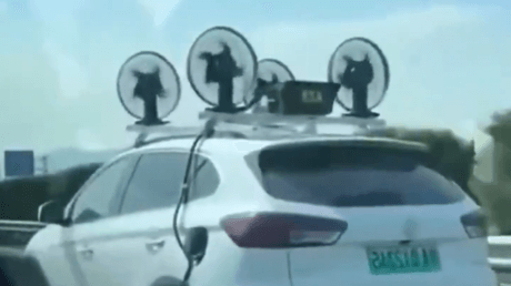 VIDEO: Cómo recargar tu vehículo eléctrico al 'estilo chino' mientras viajas