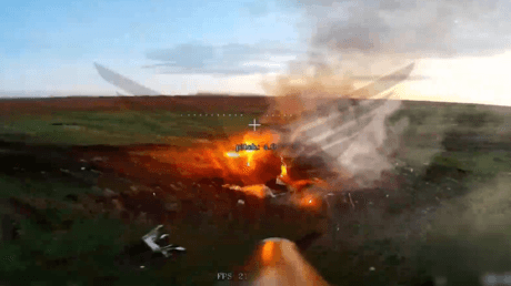 VIDEO: Drones rusos impactan con precisión armas y equipos ucranianos