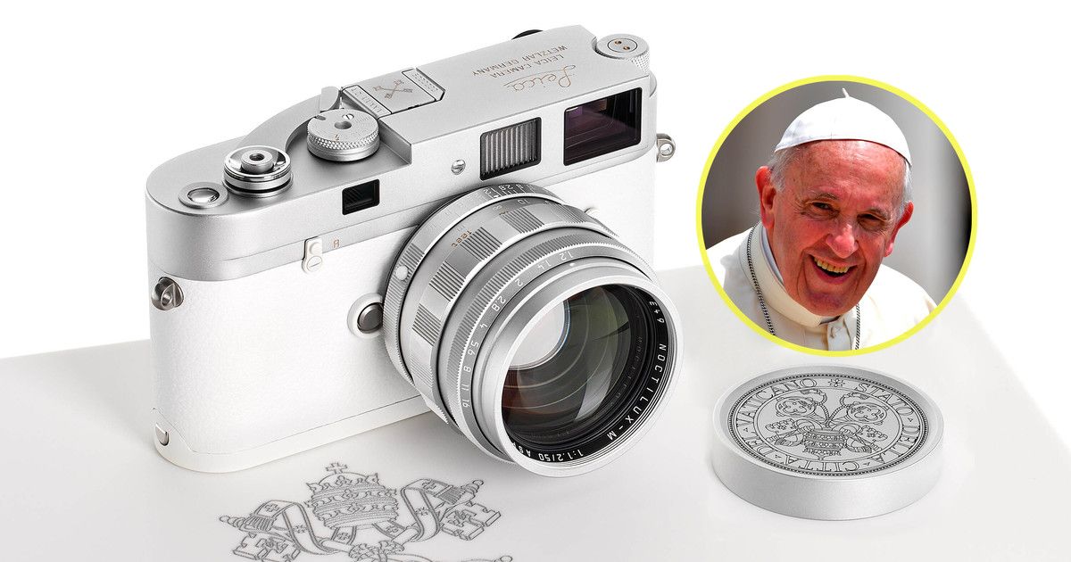 Remataron una cámara de fotos del papa Francisco por una millonaria cifra: a qué se destinará el dinero