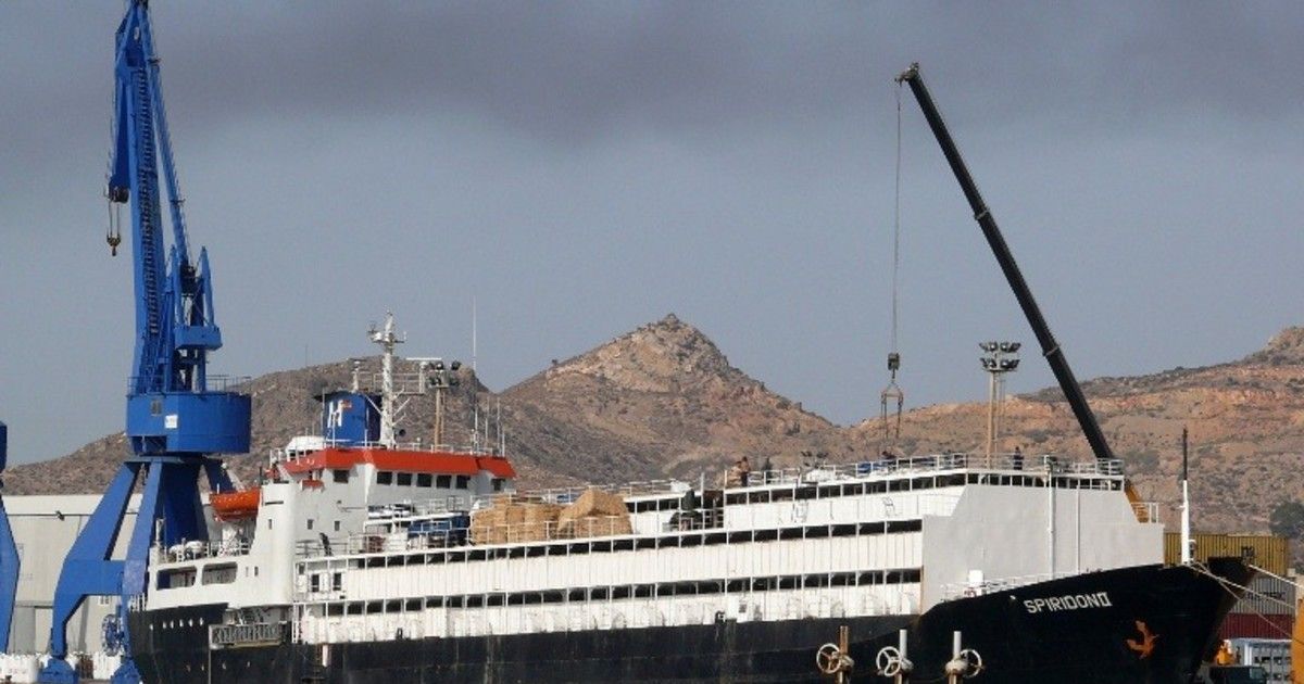 Dónde está el buque Spiridon II con las 2.901 vacas uruguayas varadas en el mar