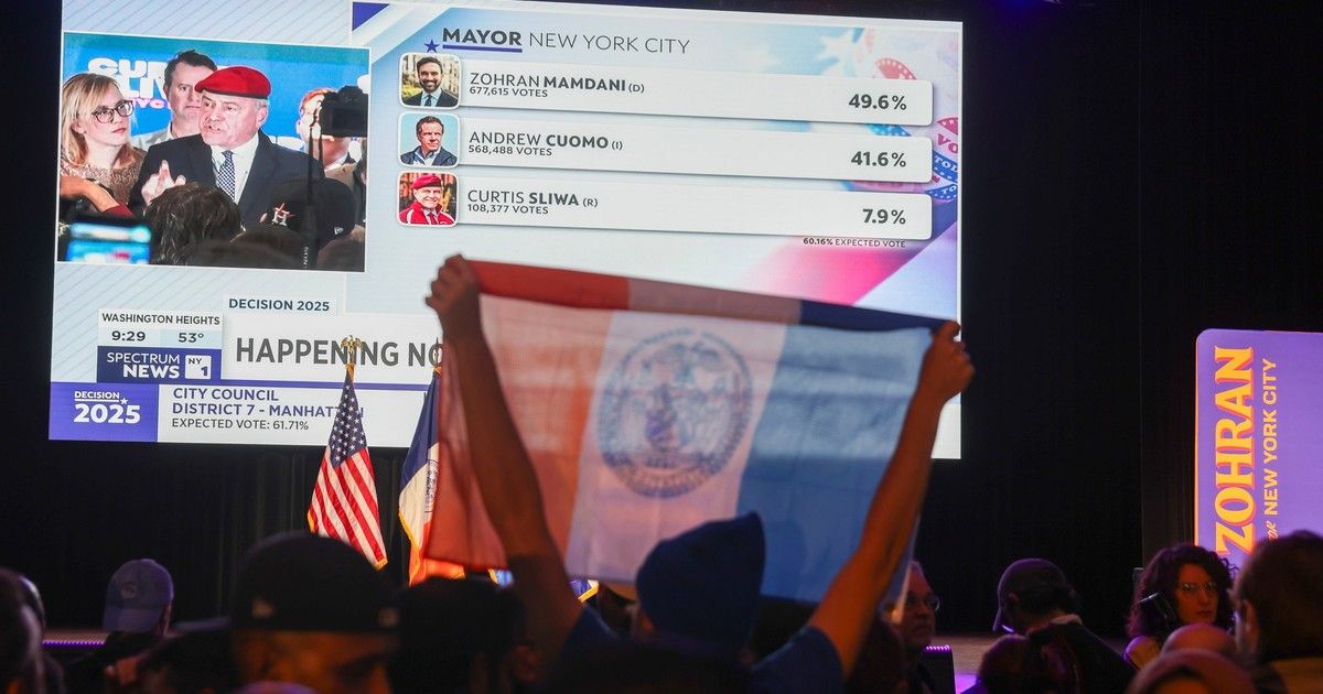 Elecciones en Nueva York: en un enorme revés para Trump, Zohran Mamdani se anotó un contundente triunfo