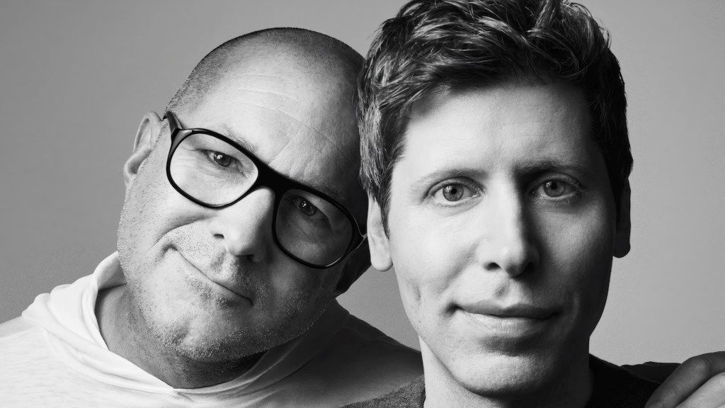 Jony Ive y Sam Altman