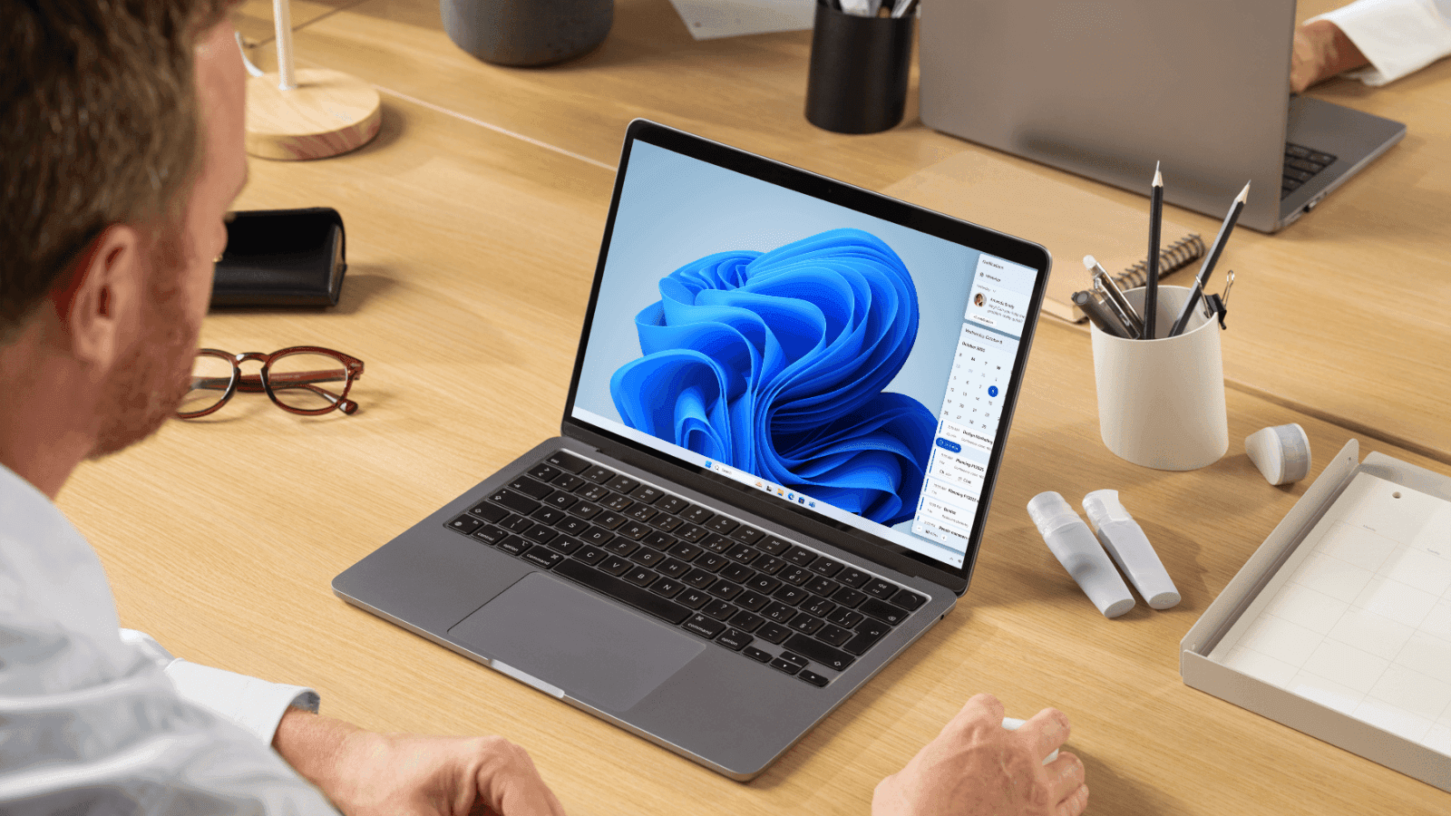 calendario con vista agenda de Windows 10