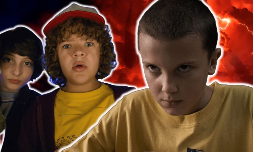 Stranger Things cambio físico niños