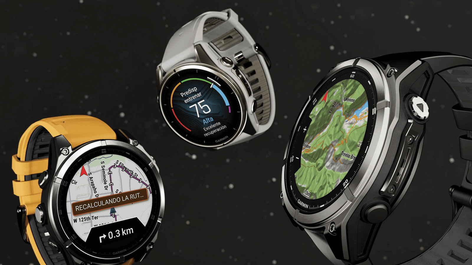 Usando un Garmin Fénix 8 con su función de luz