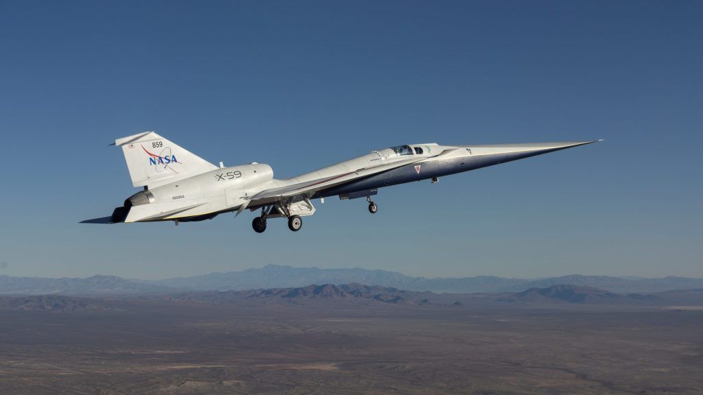 La NASA hace historia con su propio Concorde sin ‘boom’ sónico. Así fue el primer vuelo del X-59