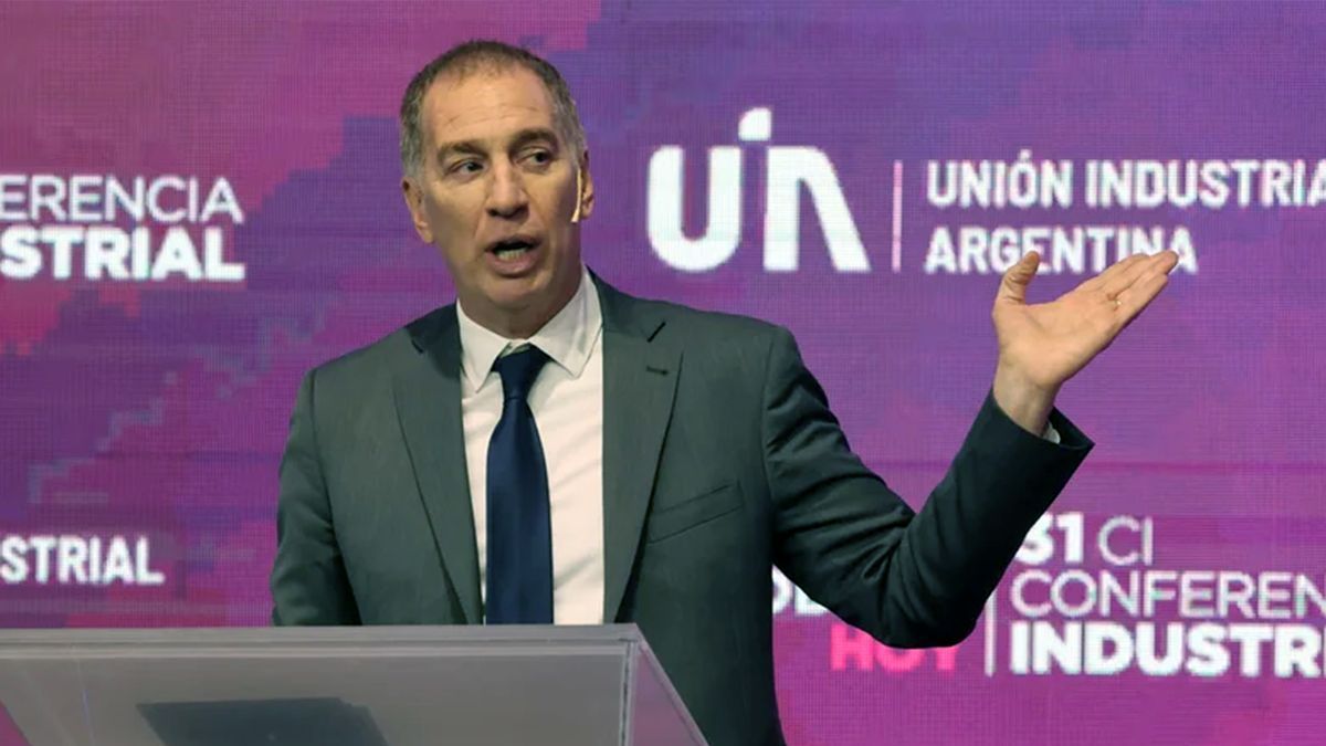 Diego Santilli defendió la reforma laboral en el Congreso de la UIA: "Mejoras para todos"