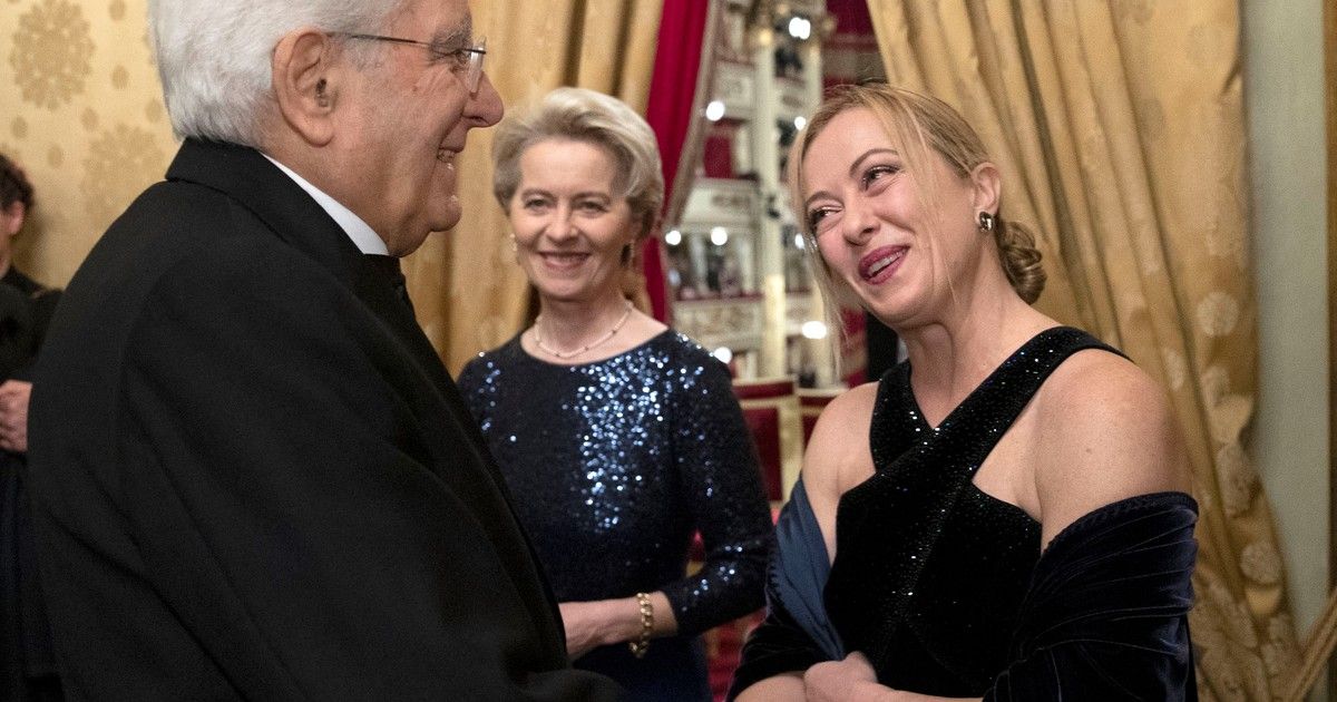Escándalo en Italia con el presidente de la República: Meloni se reúne con Mattarella en el Quirinal para evitar una crisis
