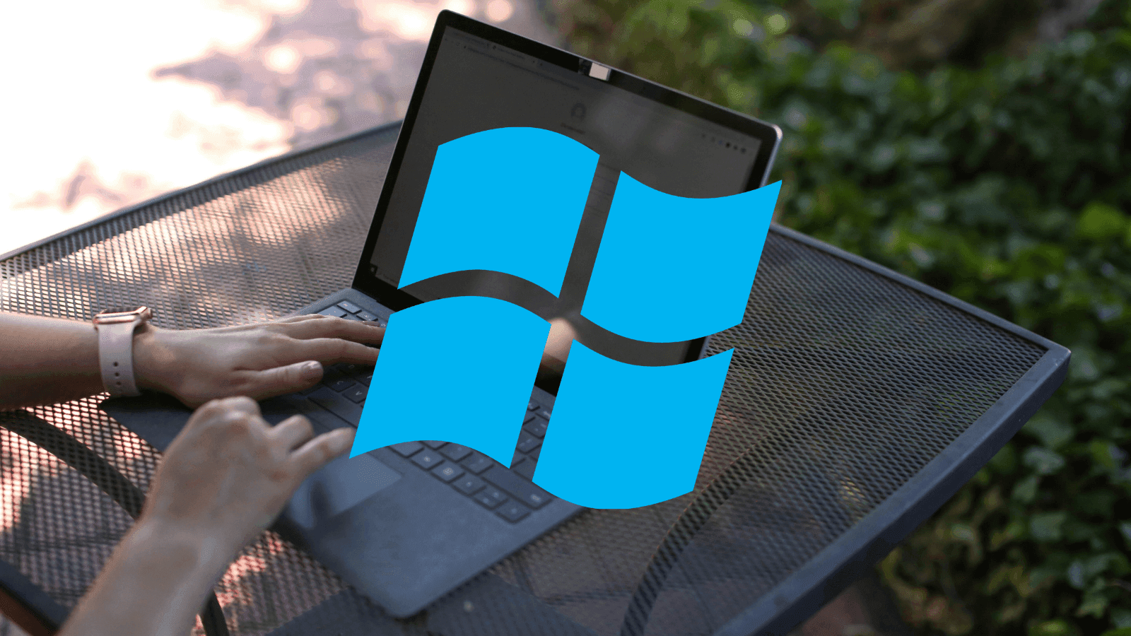 Imagen de un ordenador con Windows